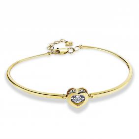 Браслет из лимонного золота GRIGORIEV Г09-13-5748-31-00 с бриллиантом Г09-13-5748-31-00 фото