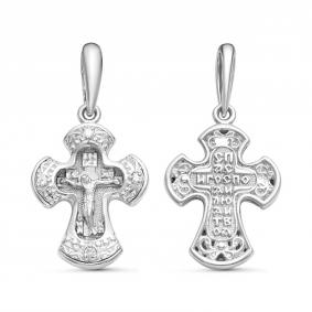 Серебряная подвеска GRIGORIEV Г10-01-0005(с) с фианитом Г10-01-0005(с) фото