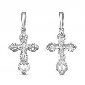 Серебряная подвеска GRIGORIEV Г10-01-0007(с) с фианитом Г10-01-0007(с) фото