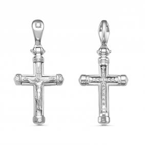 Серебряная подвеска GRIGORIEV Г10-01-0014(с) с фианитом Г10-01-0014(с) фото