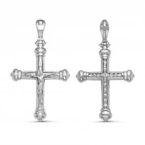 Серебряная подвеска GRIGORIEV Г10-01-0016(с) с фианитом Г10-01-0016(с) фото