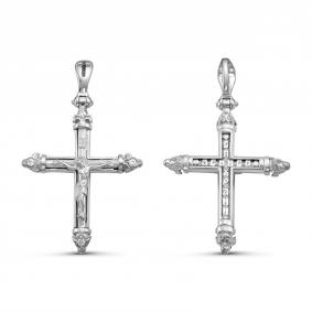 Серебряная подвеска GRIGORIEV Г10-01-0017(с) с фианитом Г10-01-0017(с) фото