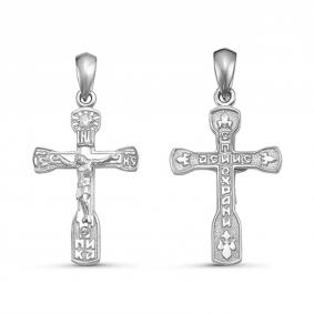 Серебряная подвеска GRIGORIEV Г10-01-0031(с) с фианитом Г10-01-0031(с) фото