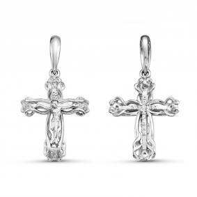 Серебряная подвеска GRIGORIEV Г10-01-0044(с) с фианитом Г10-01-0044(с) фото