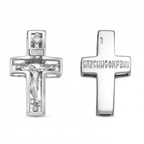 Серебряная подвеска GRIGORIEV Г10-01-0046(с) с фианитом Г10-01-0046(с) фото