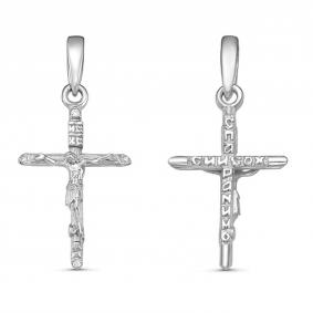 Серебряная подвеска GRIGORIEV Г10-01-0048(с) с фианитом Г10-01-0048(с) фото