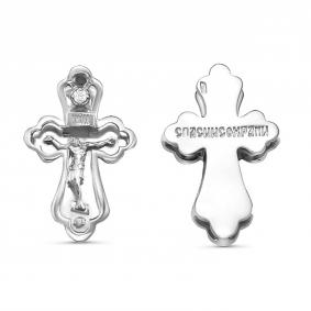 Серебряная подвеска GRIGORIEV Г10-01-0055(с) с фианитом Г10-01-0055(с) фото