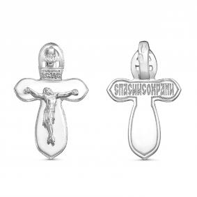 Серебряная подвеска GRIGORIEV Г10-01-0073(с) с фианитом Г10-01-0073(с) фото