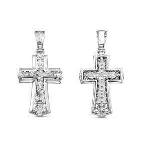 Серебряная подвеска GRIGORIEV Г10-10-0080(с) с фианитом Г10-10-0080(с) фото