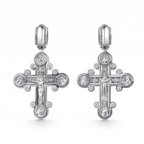 Серебряная подвеска GRIGORIEV Г10-10-0087-41-00 с фианитом Г10-10-0087-41-00 фото