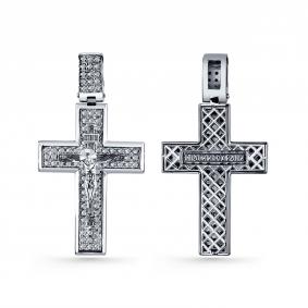 Серебряная подвеска GRIGORIEV Г10-10-0095-41-00 с фианитом Г10-10-0095-41-00 фото