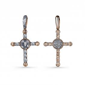 Золотая подвеска GRIGORIEV Г10-11-0089-11-00 с бриллиантом Г10-11-0089-11-00 фото