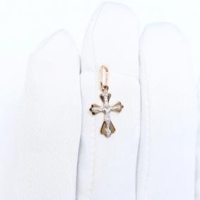 Золотая подвеска GRIGORIEV Г10-11-0100-21-00 с бриллиантом Г10-11-0100-21-00 фото