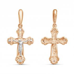 Золотая подвеска GRIGORIEV Г10-14-0012 с бриллиантом Г10-14-0012 фото