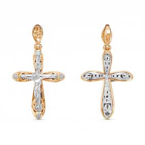 Золотая подвеска GRIGORIEV Г10-14-0042 с бриллиантом Г10-14-0042 фото