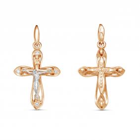 Золотая подвеска GRIGORIEV Г10-14-0043 с бриллиантом Г10-14-0043 фото