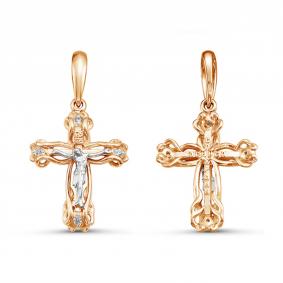 Золотая подвеска GRIGORIEV Г10-14-0044 с бриллиантом Г10-14-0044 фото