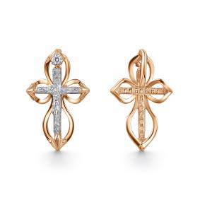 Золотая подвеска GRIGORIEV Г10-14-0061 с бриллиантом Г10-14-0061 фото