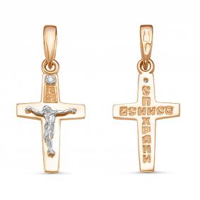 Золотая подвеска GRIGORIEV Г10-14-0067 с бриллиантом Г10-14-0067 фото