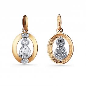 Золотая подвеска GRIGORIEV Г10-14-0074-Пантелеймон с бриллиантом Г10-14-0074-Пантелеймон фото