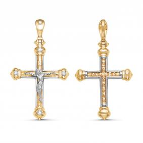 Подвеска из лимонного золота GRIGORIEV Г10-16-0016 с бриллиантом Г10-16-0016 фото