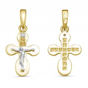 Подвеска из лимонного золота GRIGORIEV Г10-16-0065 с бриллиантом Г10-16-0065 фото