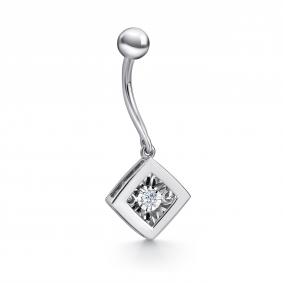 Из белого золота GRIGORIEV Г11-12-5737-11-00 с бриллиантом Г11-12-5737-11-00 фото