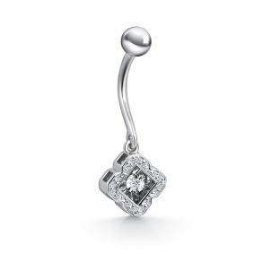 Из белого золота GRIGORIEV Г11-12-5904-31-00 с бриллиантом Г11-12-5904-31-00 фото