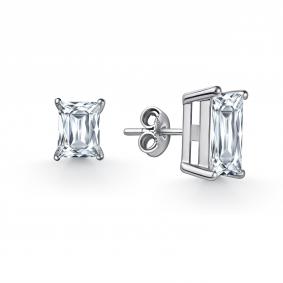 Серебряные серьги GRIGORIEV Г12-10-01093-41-00 с фианитом Г12-10-01093-41-00 фото