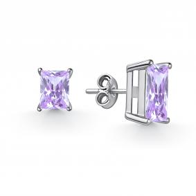 Серебряные серьги GRIGORIEV Г12-10-01093-44-00 с фианитом Г12-10-01093-44-00 фото