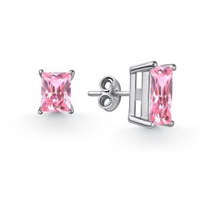 Серебряные серьги GRIGORIEV Г12-10-01093-45-00 с фианитом Г12-10-01093-45-00 фото