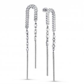 Серебряные серьги GRIGORIEV Г12-10-0650-00-00 Г12-10-0650-00-00 фото