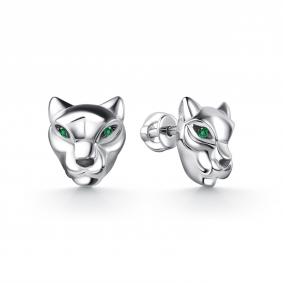 Серебряные серьги GRIGORIEV Г12-10-0926-48-00 с фианитом Г12-10-0926-48-00 фото