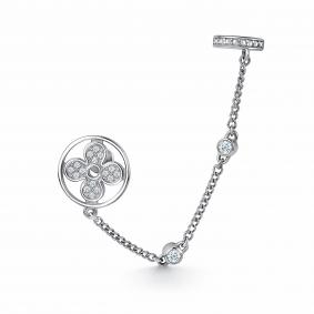 Серебряные серьги GRIGORIEV Г12-10-0962-41-00 с фианитом Г12-10-0962-41-00 фото