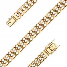 Золотой браслет плетение Питон NOVIKOV ЗБАК-111 ЗБАК-111 фото