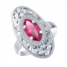 Серебряное кольцо Atoll ЗС10504ас1-925 с фианитом ЗС10504ас1-925 фото