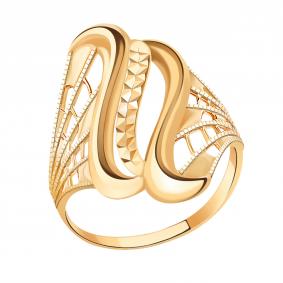 Кольцо из золочёного серебра Atoll ЗС10645аз-925 ЗС10645аз-925 фото