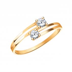 Золотое кольцо Atoll ЗС10695 с фианитом ЗС10695 фото