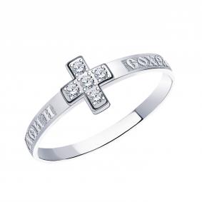Серебряное кольцо Atoll ЗС11203-925 с фианитом ЗС11203-925 фото
