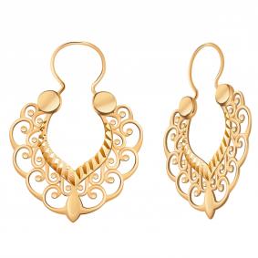 Золотые серьги Atoll ЗС20706а ЗС20706а фото