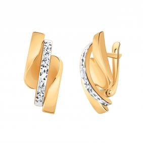 Золотые серьги Atoll ЗС20753а ЗС20753а фото