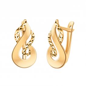 Золотые серьги Atoll ЗС21212а ЗС21212а фото