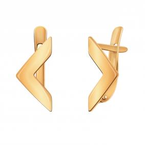Золотые серьги Atoll ЗС22025 ЗС22025 фото