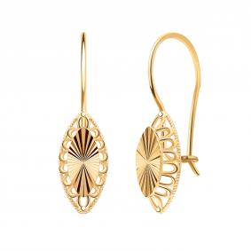 Золотые серьги Atoll ЗС2655а ЗС2655а фото