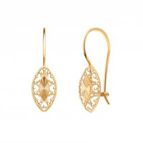 Золотые серьги Atoll ЗС2656а ЗС2656а фото