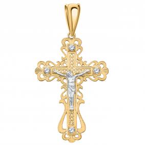 Золотая подвеска Atoll ЗС3144 с фианитом ЗС3144 фото