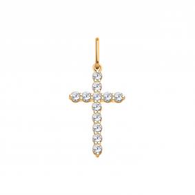 Золотая подвеска Atoll ЗС3151 с фианитом ЗС3151 фото