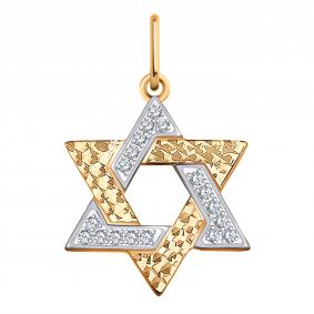 Золотая подвеска Atoll ЗС3334а с фианитом ЗС3334а фото