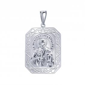 Подвеска-иконка Святитель Николай Чудотворец Atoll ЗС3355-925 ЗС3355-925 фото