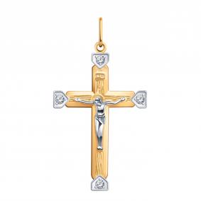 Золотая подвеска Atoll ЗС3360 с фианитом ЗС3360 фото